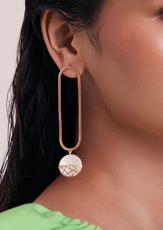 正規品・送料込み◆ADERERROR◆Zigzag circle earring Large Thick Hoop Earrings | Denim Earrings Women | Denim